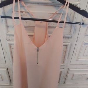 NWOT: Flowy peach colored top